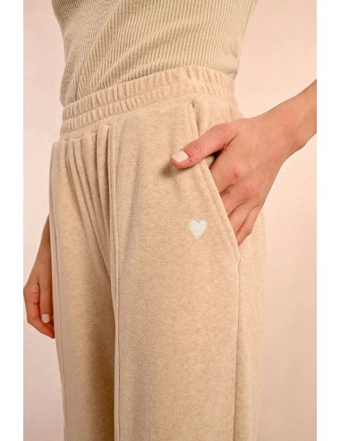 Elastic Waist Marled Pants JUSQU'A -70%! 