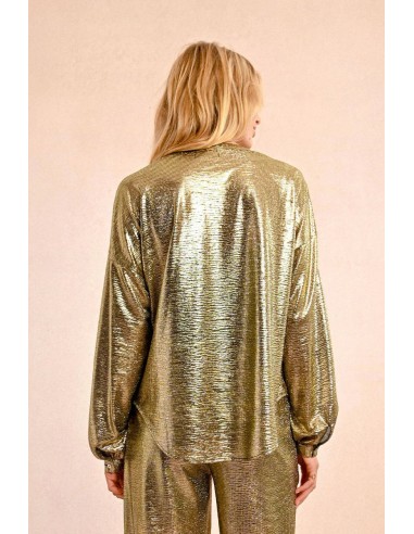 Gold Metallic Top Amélioration de cerveau avec