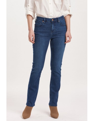 Dear John Blaire Mid Rise Slim Straight Jeans à prix réduit toute l'année