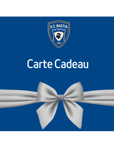 Carte cadeau SC Bastia de la marque